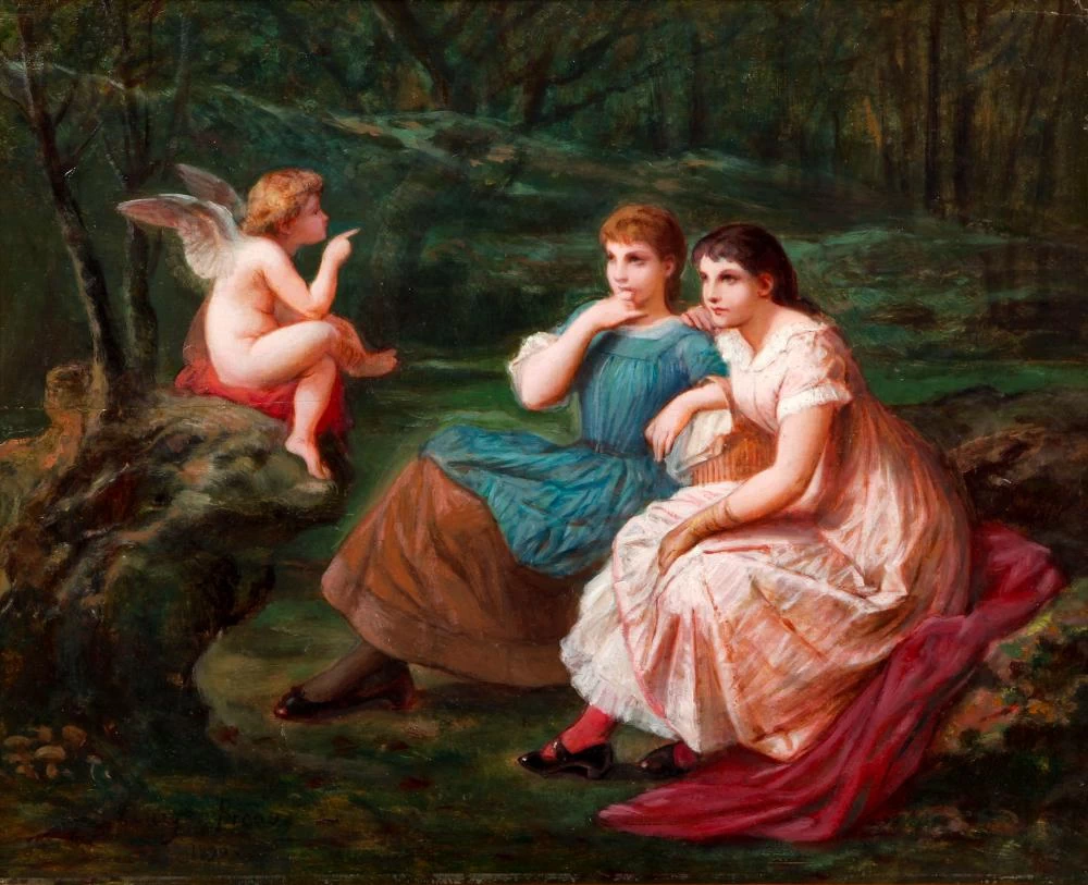 Il consiglio di Cupido, 1890